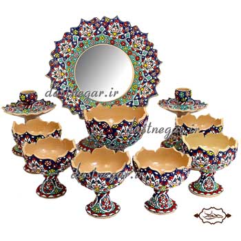 هفت سین میناکاری طرح  نریمان