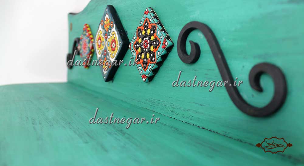 طبقه دیواری کد 148 شلف باکس دکور جدید به روز خاص هنری زیبا مدرن لوکس شیک کلاسیک چوبی 