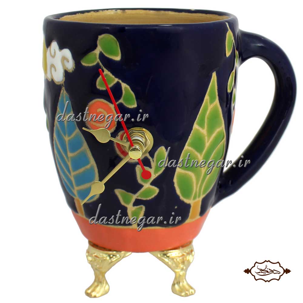 ساعت رومیزی طرح گلدان تزئینی تزیینی دکوراتیو دکوری جدید به روز خاص هنری زیبا مدرن سلطنتی لوکس شیک کلاسیک دست ساز