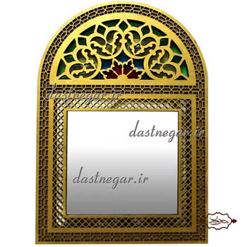 آینه طرح درب سنتی
