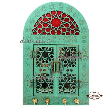آینه طرح درب سنتی