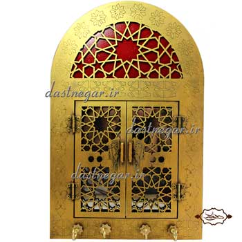 آینه طرح درب سنتی