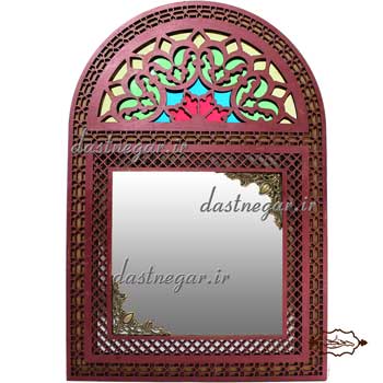 آینه طرح درب سنتی