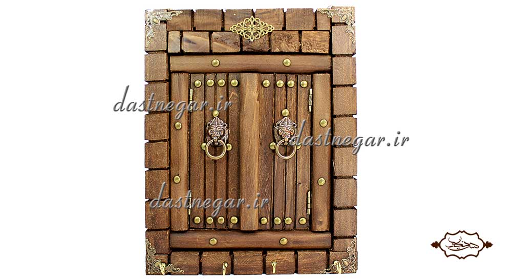جاکلیدی طرح گره درب سنتی کد 209 دیواری جدید خاص دست ساز سنتی صنایع دستی صندوق جعبه ای مدرن فانتری