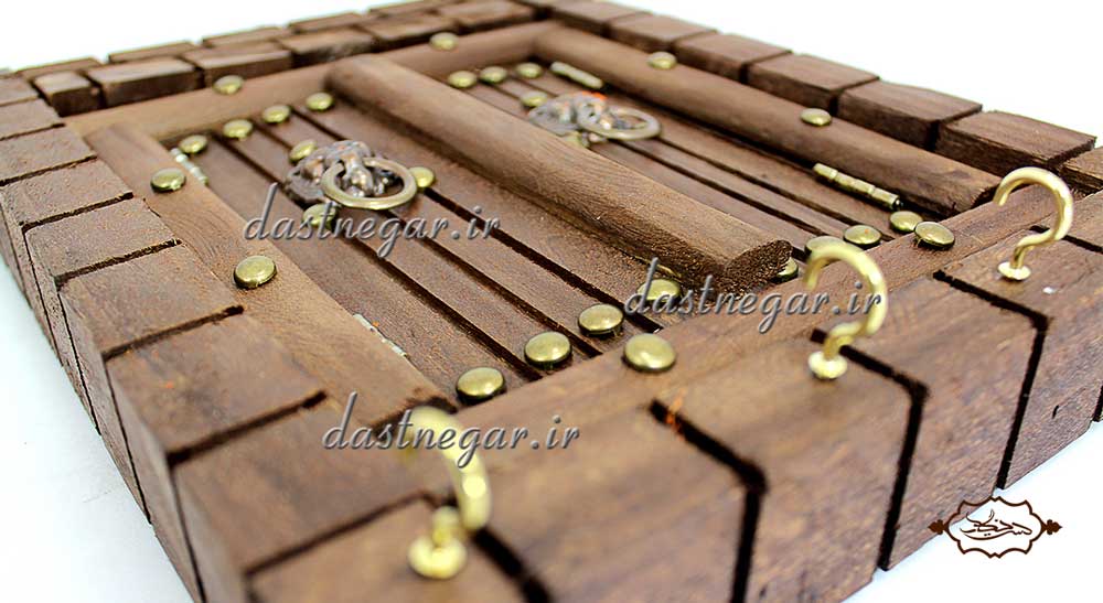 جاکلیدی طرح گره درب سنتی کد 209 دیواری جدید خاص دست ساز سنتی صنایع دستی صندوق جعبه ای مدرن فانتری