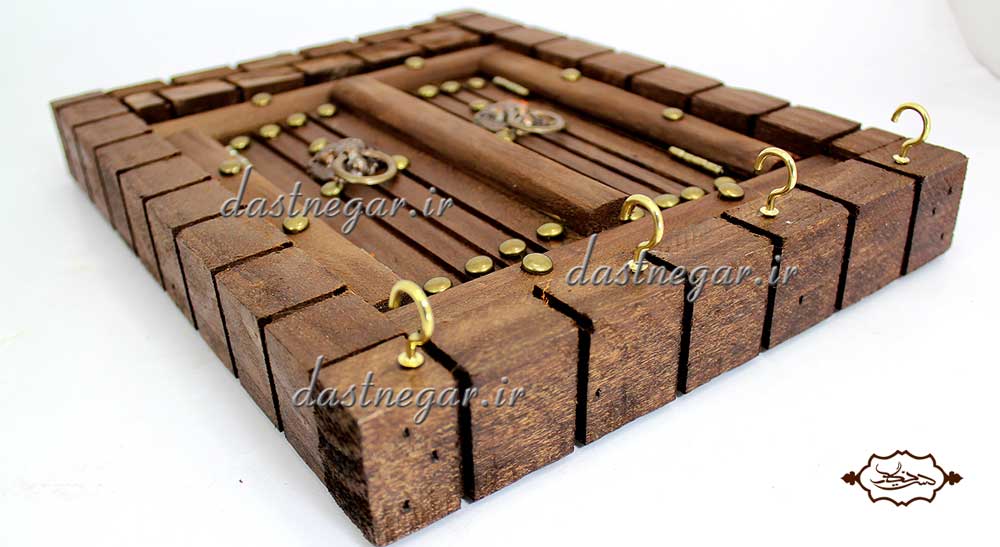جاکلیدی طرح گره درب سنتی کد 209 دیواری جدید خاص دست ساز سنتی صنایع دستی صندوق جعبه ای مدرن فانتری