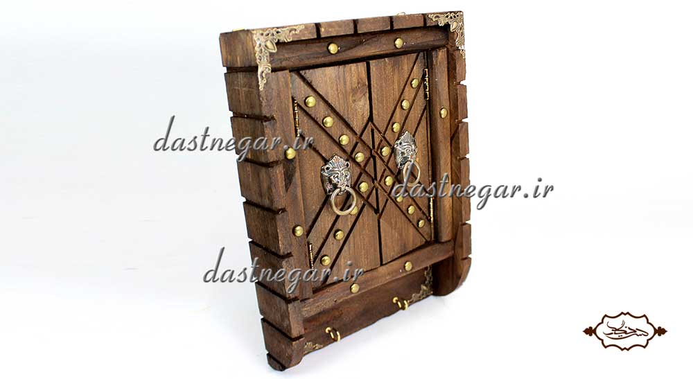 جاکلیدی طرح گره درب سنتی کد210 دیواری جدید خاص دست ساز سنتی صنایع دستی صندوق جعبه ای مدرن فانتری