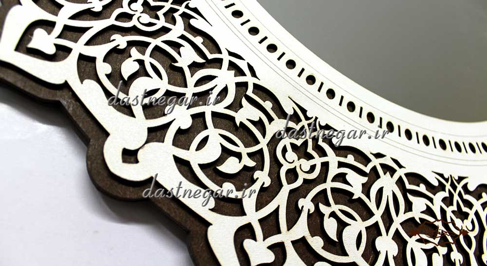 آینه و کنسول طرح اسلیمی منزل کاربردیاتاق خواب دم در پذیرایی هنری دکوری دکوراتیو جهیزیه عروس قیمت زیبا جدید فروشی به روز خاص شیک دیواری روی دیوار صنایع دستی طرح درب پنجره سنتی چوبی
