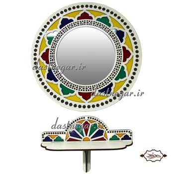 آینه و کنسول طرح اسلیمی
