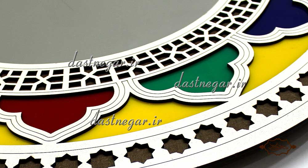 آینه و کنسول طرح اسلیمی منزل کاربردیاتاق خواب دم در پذیرایی هنری دکوری دکوراتیو جهیزیه عروس قیمت زیبا جدید فروشی به روز خاص شیک دیواری روی دیوار صنایع دستی طرح درب پنجره سنتی چوبی
