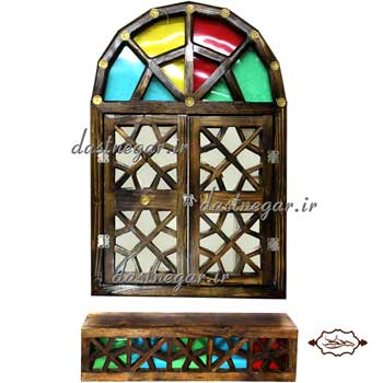 آینه و کنسول دیواری گره چینی کد 215
