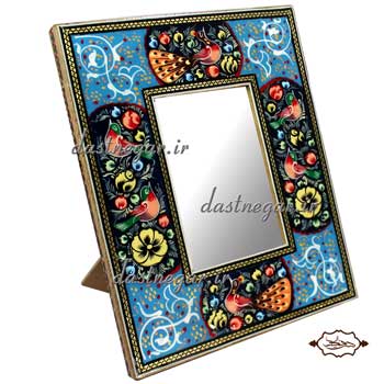 آینه رومیزی خاتم کاری کد 88