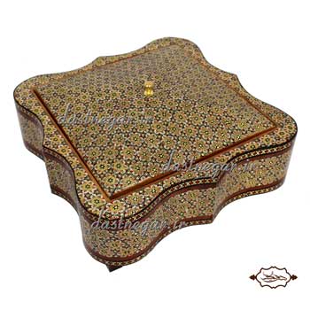 شکلات خوری خاتم کاری کد 101