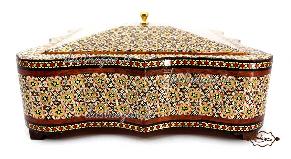 شکلات خوری خاتم کاری کد 101 