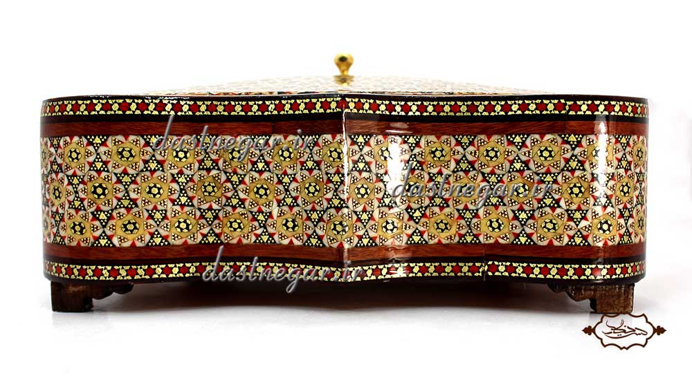 شکلات خوری خاتم کاری کد 101 