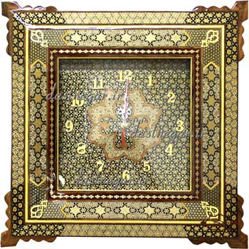 ساعت خاتم کاری طرح چهار گوش کد 102