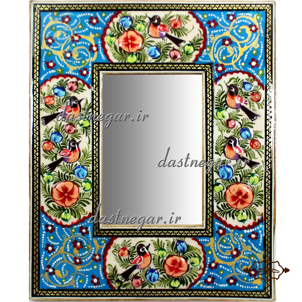 آینه رومیزی خاتم کاری کد 105 رومیزی اتاق خواب روی میز سنتی صنایع دستی طرح سنتی چوبی دکوراتیو جهیزیه عروس قیمت زیبا جدید فروشی