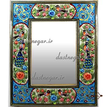 آینه رومیزی خاتم کاری کد 106