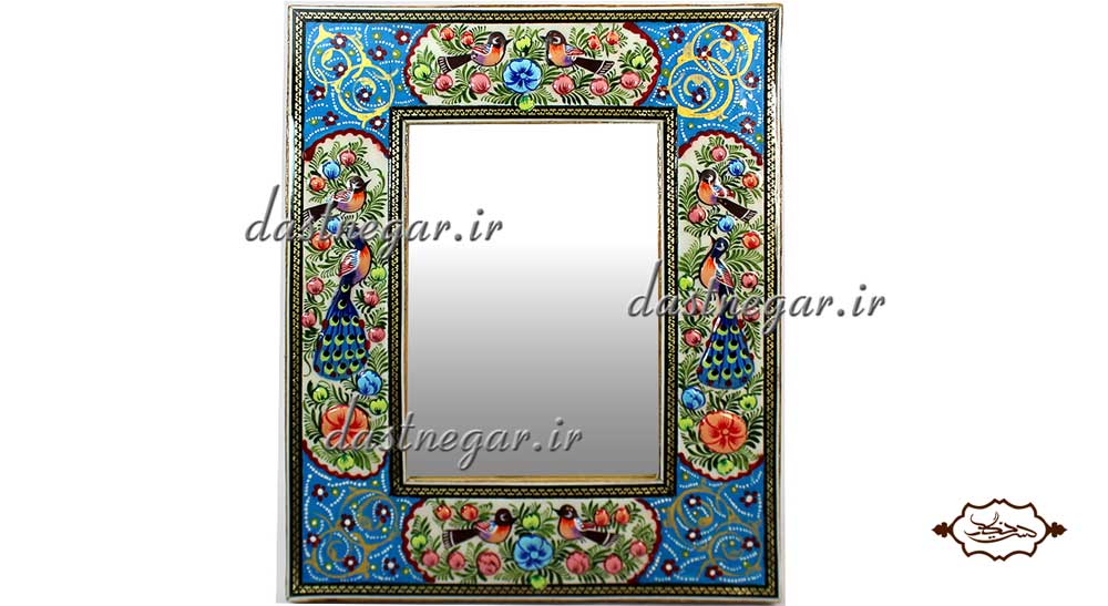 آینه رومیزی خاتم کاری کد 106 رومیزی اتاق خواب روی میز سنتی صنایع دستی طرح سنتی چوبی دکوراتیو جهیزیه عروس قیمت زیبا جدید فروشی
