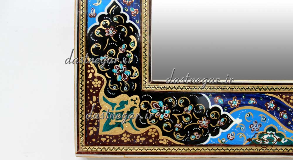 آینه دیواری خاتم کاری کد 108 قدی قدنما ایستاده اتاق خواب دیواری روی دیوار سنتی صنایع دستی طرح سنتی چوبی دکوراتیو جهیزیه عروس قیمت زیبا جدید فروشی