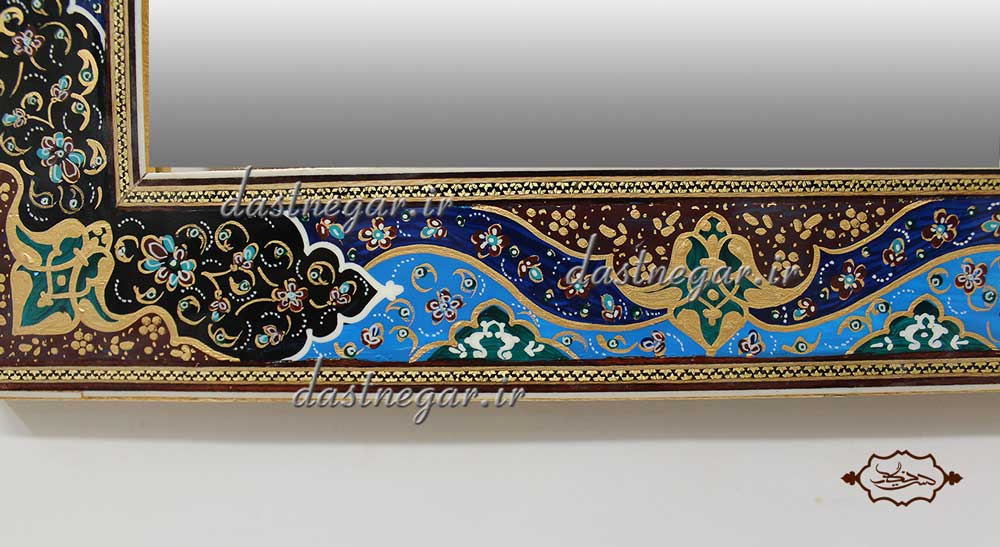 آینه دیواری خاتم کاری کد 108 قدی قدنما ایستاده اتاق خواب دیواری روی دیوار سنتی صنایع دستی طرح سنتی چوبی دکوراتیو جهیزیه عروس قیمت زیبا جدید فروشی