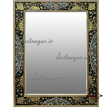آینه دیواری خاتم کاری کد 109