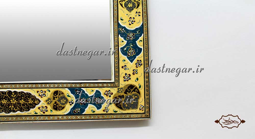 آینه دیواری خاتم کاری کد 110 قدی قدنما ایستاده اتاق خواب دیواری روی دیوار سنتی صنایع دستی طرح سنتی چوبی دکوراتیو جهیزیه عروس قیمت زیبا جدید فروشی