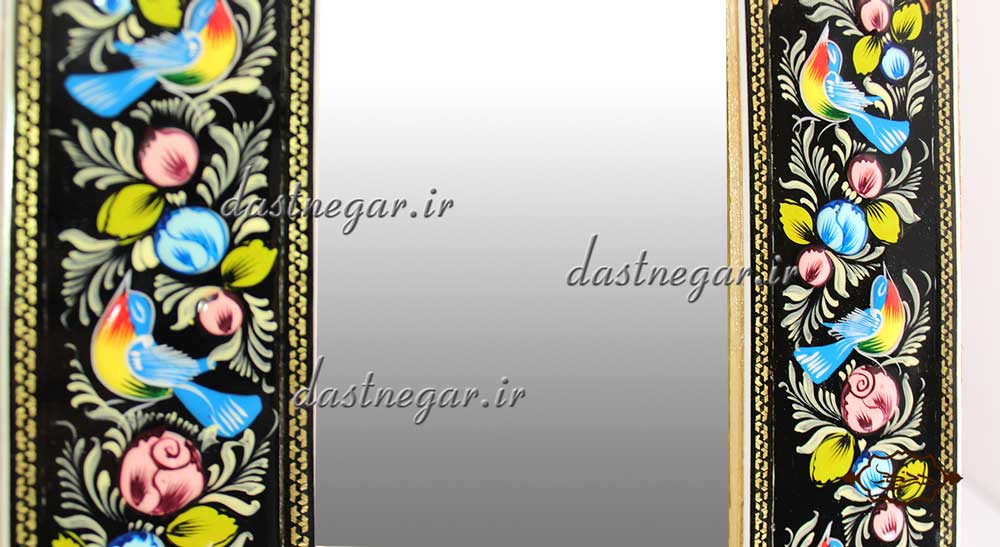 آینه دیواری خاتم کاری کد 111 رومیزی اتاق خواب روی میز سنتی صنایع دستی طرح سنتی چوبی دکوراتیو جهیزیه عروس قیمت زیبا جدید فروشی