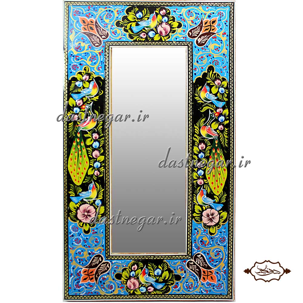 آینه دیواری خاتم کاری کد 112 رومیزی اتاق خواب روی میز سنتی صنایع دستی طرح سنتی چوبی دکوراتیو جهیزیه عروس قیمت زیبا جدید فروشی