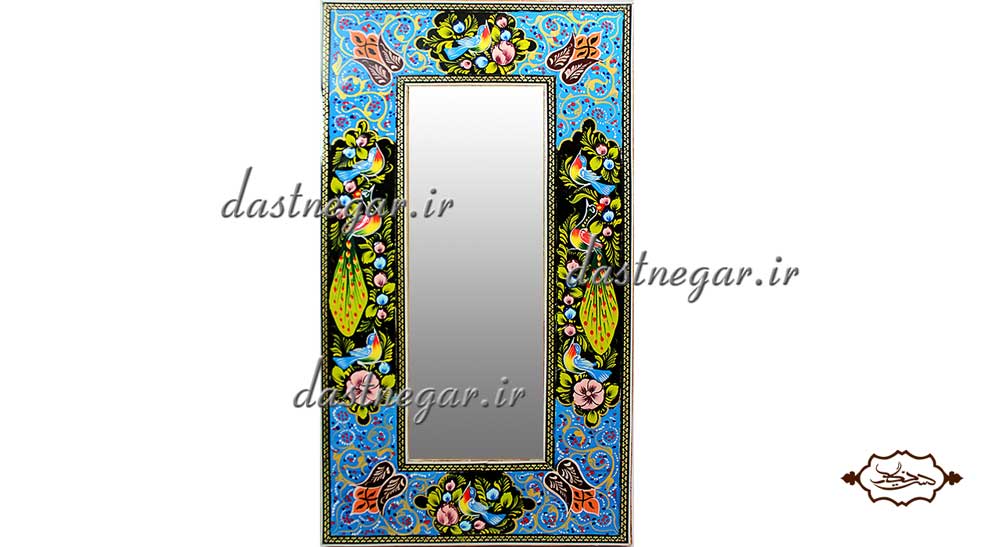 آینه دیواری خاتم کاری کد 112 رومیزی اتاق خواب روی میز سنتی صنایع دستی طرح سنتی چوبی دکوراتیو جهیزیه عروس قیمت زیبا جدید فروشی