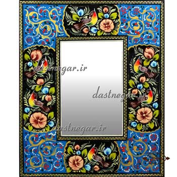 آینه رومیزی خاتم کاری کد 113