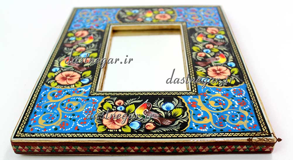 آینه رومیزی خاتم کاری کد 113 رومیزی اتاق خواب روی میز سنتی صنایع دستی طرح سنتی چوبی دکوراتیو جهیزیه عروس قیمت زیبا جدید فروشی