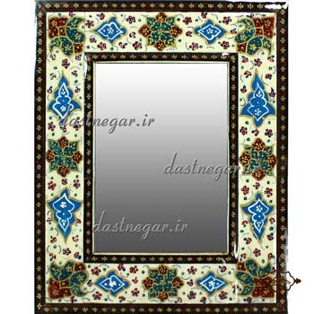آینه رومیزی خاتم کاری کد 116