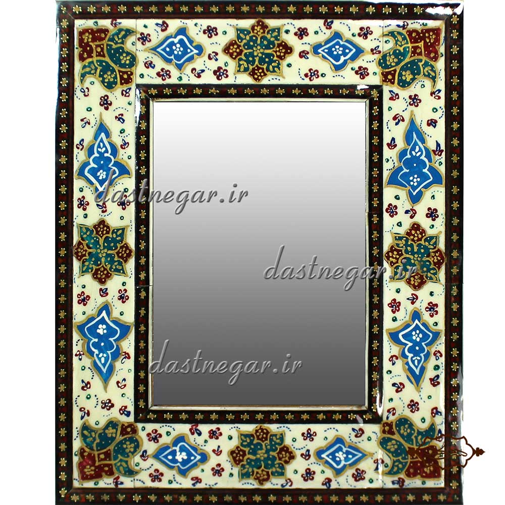 آینه رومیزی خاتم کاری کد 116 رومیزی اتاق خواب روی میز سنتی صنایع دستی طرح سنتی چوبی دکوراتیو جهیزیه عروس قیمت زیبا جدید فروشی