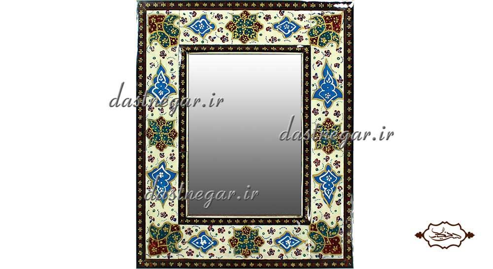 آینه رومیزی خاتم کاری کد 116 رومیزی اتاق خواب روی میز سنتی صنایع دستی طرح سنتی چوبی دکوراتیو جهیزیه عروس قیمت زیبا جدید فروشی