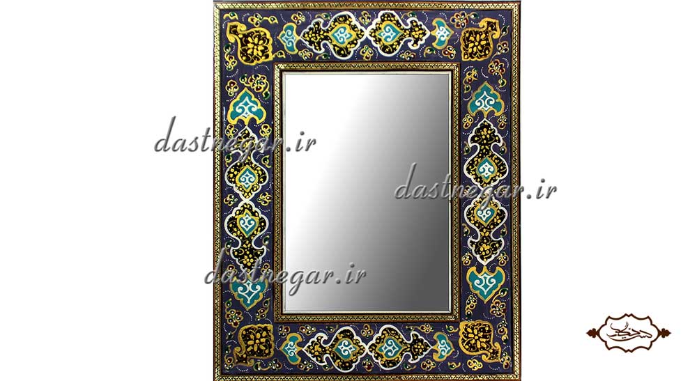 آینه رومیزی خاتم کاری کد 117 رومیزی اتاق خواب روی میز سنتی صنایع دستی طرح سنتی چوبی دکوراتیو جهیزیه عروس قیمت زیبا جدید فروشی