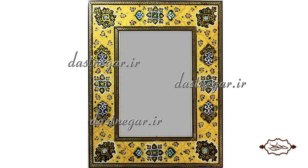 آینه رومیزی خاتم کاری کد 118 رومیزی اتاق خواب روی میز سنتی صنایع دستی طرح سنتی چوبی دکوراتیو جهیزیه عروس قیمت زیبا جدید فروشی