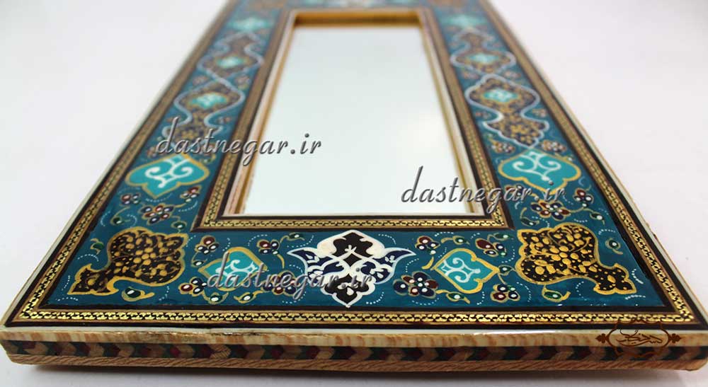 آینه رومیزی خاتم کاری کد 121 رومیزی اتاق خواب روی میز سنتی صنایع دستی طرح سنتی چوبی دکوراتیو جهیزیه عروس قیمت زیبا جدید فروشی