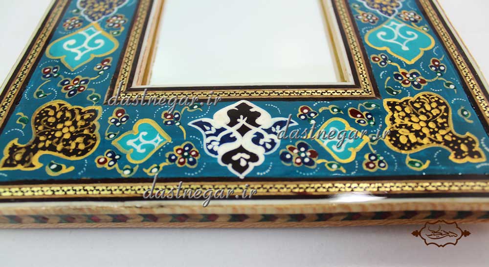 آینه رومیزی خاتم کاری کد 121 رومیزی اتاق خواب روی میز سنتی صنایع دستی طرح سنتی چوبی دکوراتیو جهیزیه عروس قیمت زیبا جدید فروشی