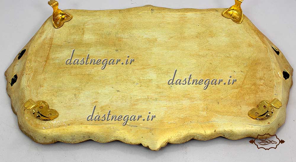 سینی تزیینی کد 228 سینی حلقه تزئینی تزیینی دکوراتیو دکوری جدید خاص هنری زیبا مدرن لوکس شیک کلاسیک عروس منزل پذیرایی حلقه نامزدی عروسی خواستگاری بله برون جهیزیه