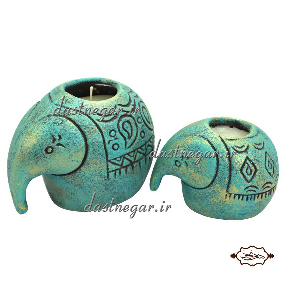 ست جاشمعی طرح فیل 