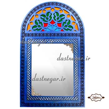 آینه طرح پنجره سنتی