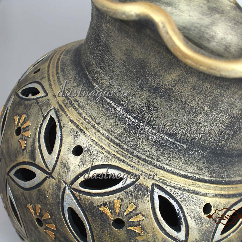 گلدان بزرگ طرح خمره ای 