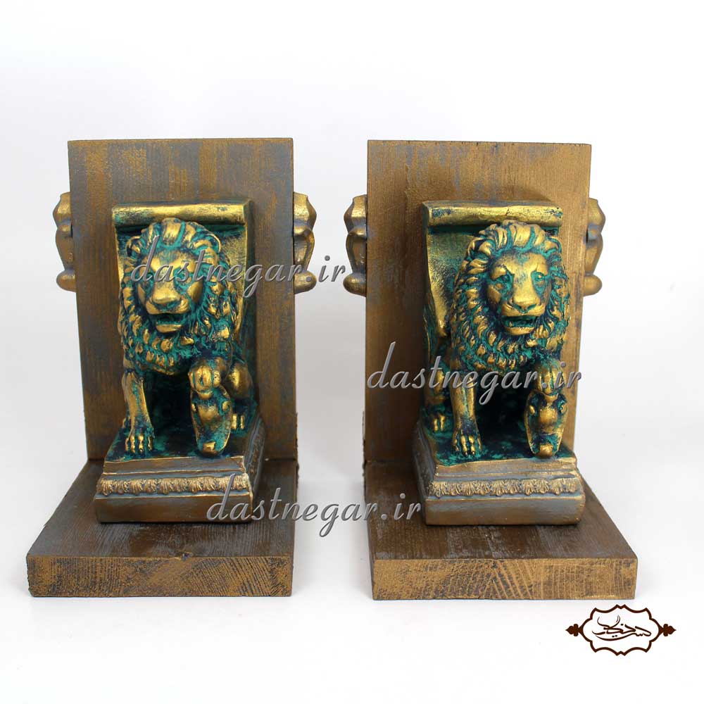 کتاب نگهدار طرح شیر نگهدارنده کتاب کتاب نگه دار هولدر کتاب بوک هولدر غشگیر چوبی هولدر کتاب چوبی غشگیر و نگهدارنده کتاب نگهدارنده کتاب پایه دار مجسمه نگهدارنده کتاب نگهدارنده کتاب فانتزی کتابیار  
