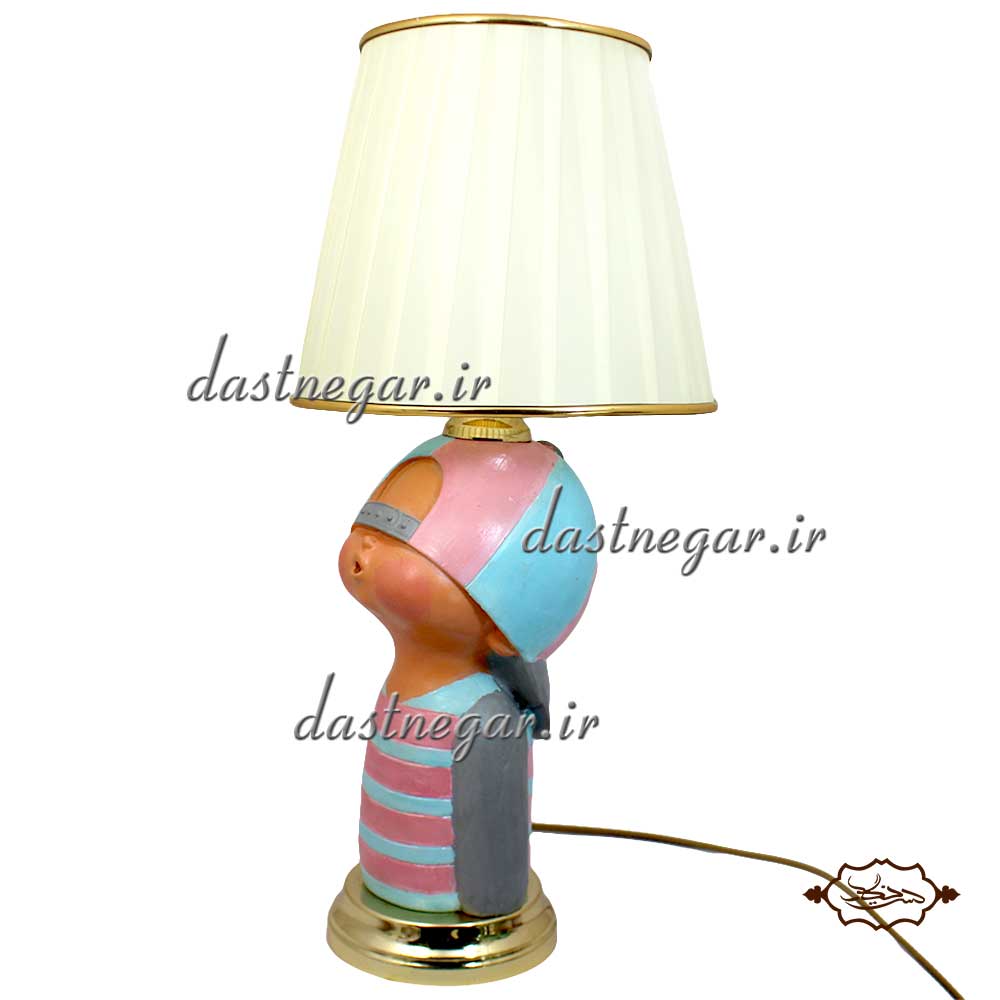 آباژور ( چراغ خواب ) کودک مدل پسر کلاه به سر 